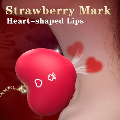 Heart-shaped clitoral suction stimulator with Pleasure Air technology for incredible arousal.
