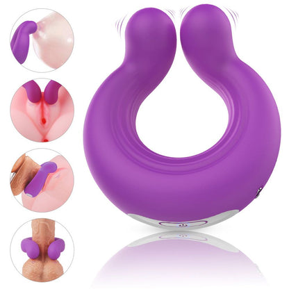 London Eye Couple's vibrating cock ring with multi-function features for enhanced pleasure and intimacy.