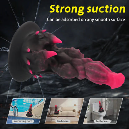 Dildo Deeldo Monstruo de Silicona Pene Alienígena