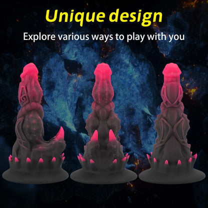 Dildo Deeldo Monstruo de Silicona Pene Alienígena