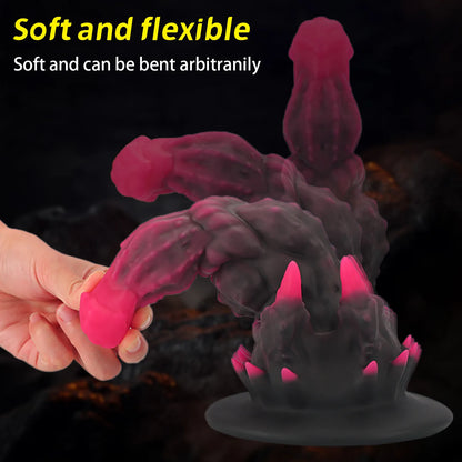 Dildo Deeldo Monstruo de Silicona Pene Alienígena