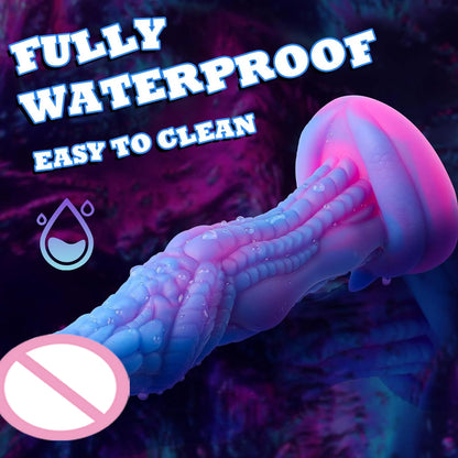 Dildo de dragón para dildos con ventosa Dildo monstruo suave