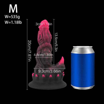 Dildo Deeldo Monstruo de Silicona Pene Alienígena